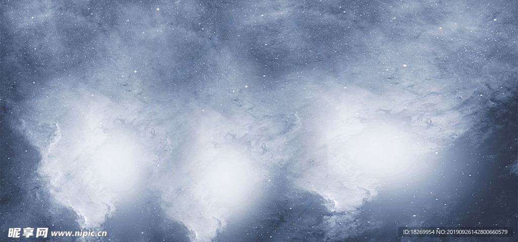 炫酷灰色星空背景素材