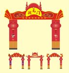 状元门  龙门架