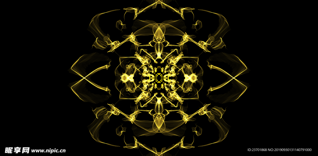 炫酷花纹素材图片