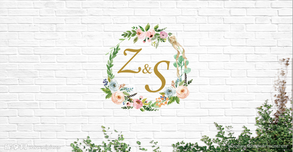 大理石婚礼背景