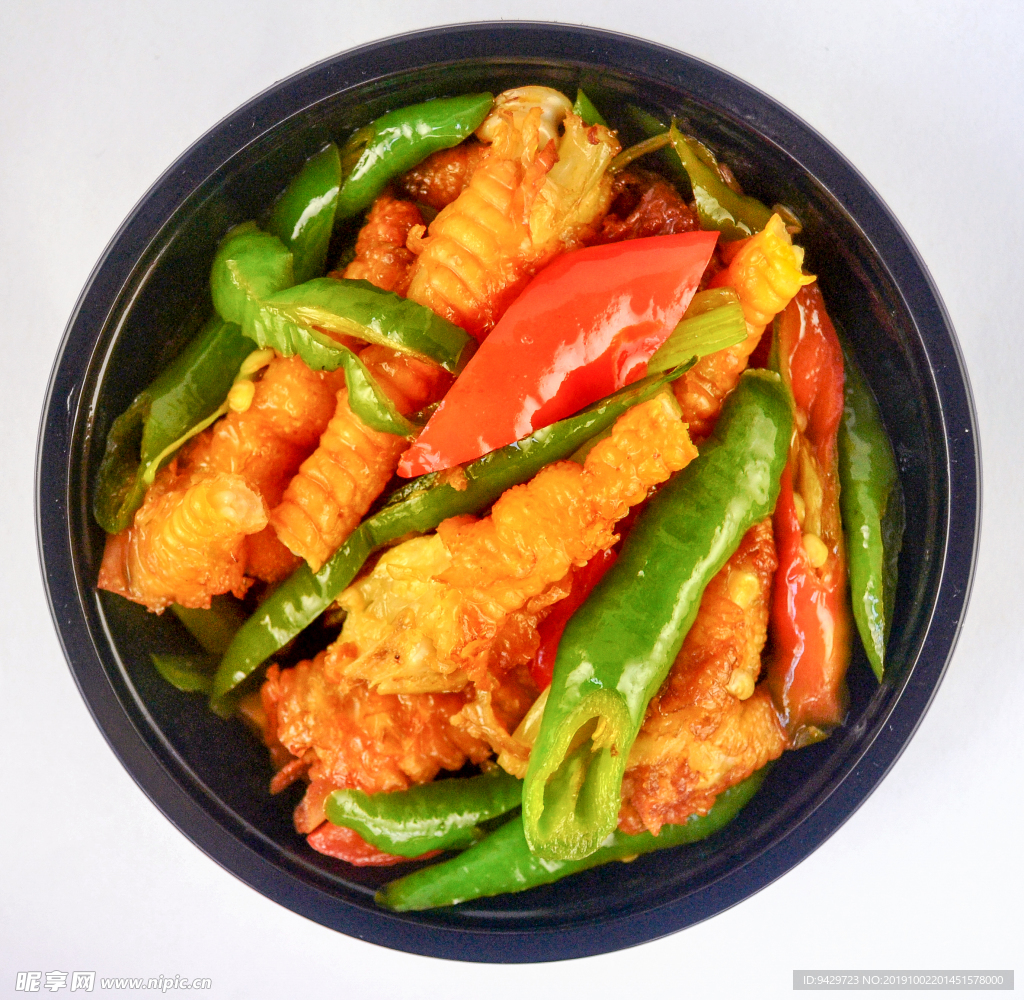 辣椒炒鸡爪