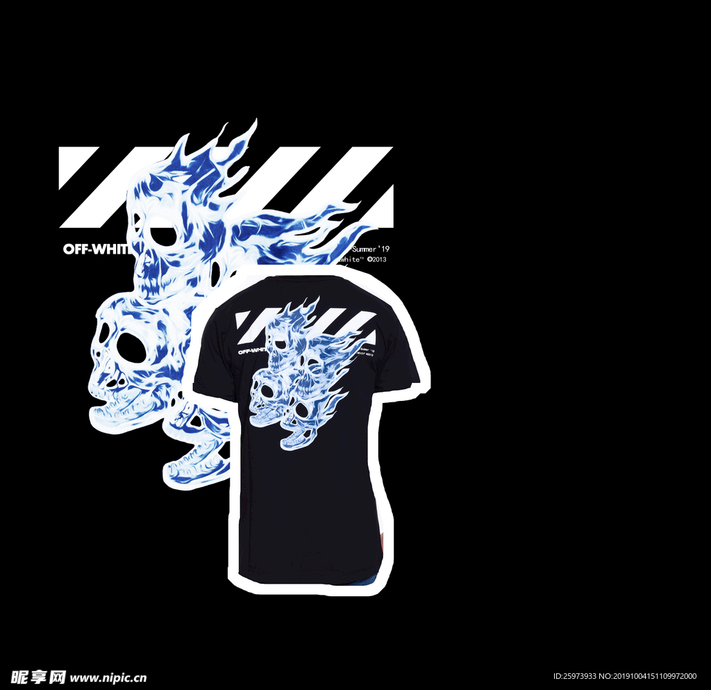 off 幽灵 骷髅头