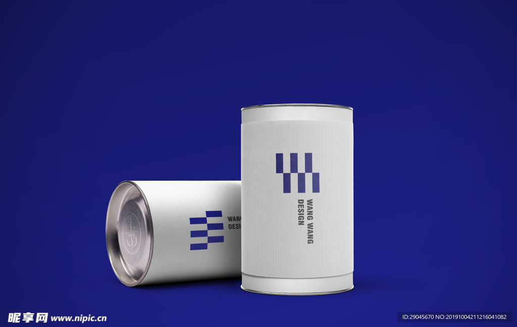 圆柱包装盒样机