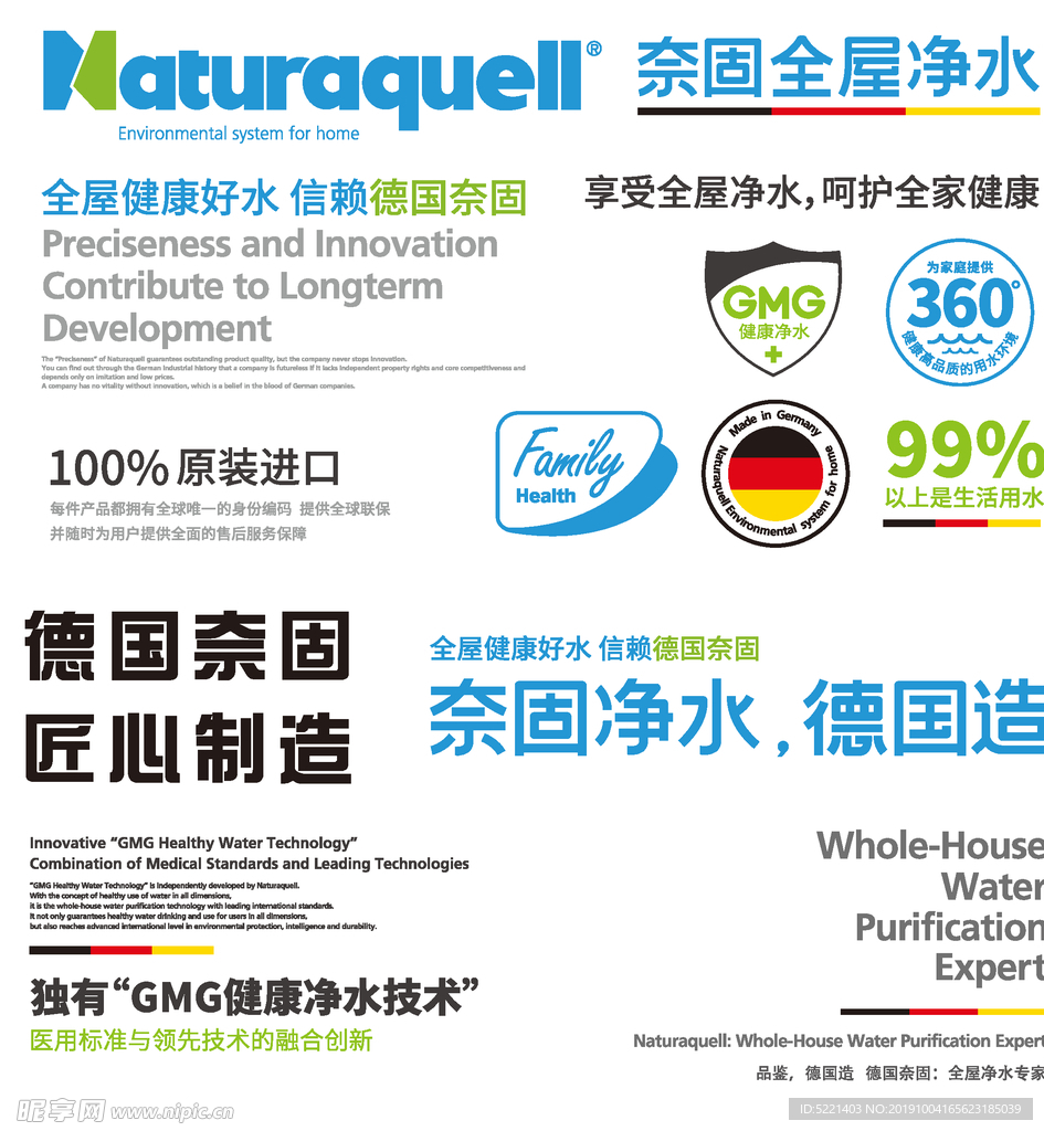 德国奈固 净水 设计元素