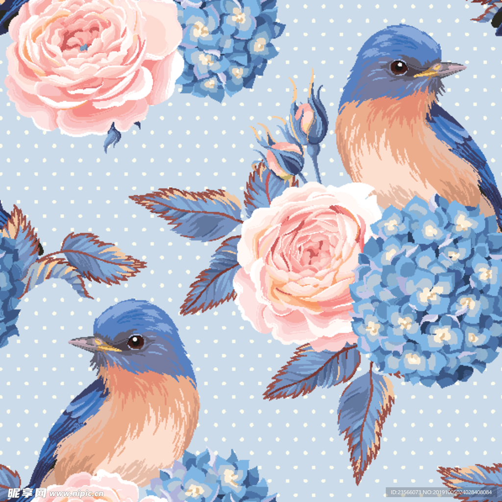 复古美式装饰画花朵