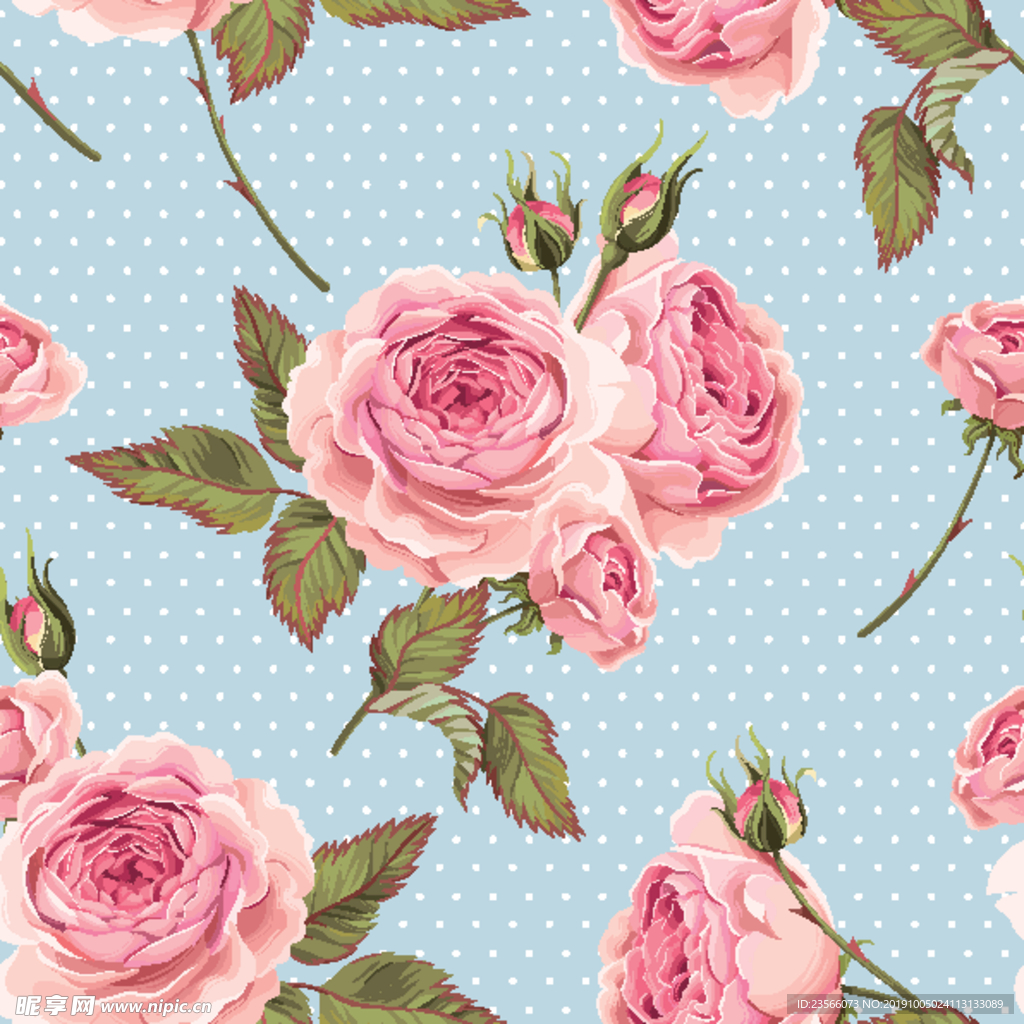 复古美式装饰画花朵