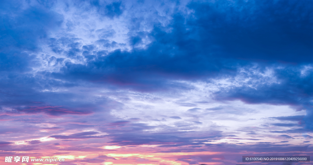 日落晚霞  天空 云 唯美 云