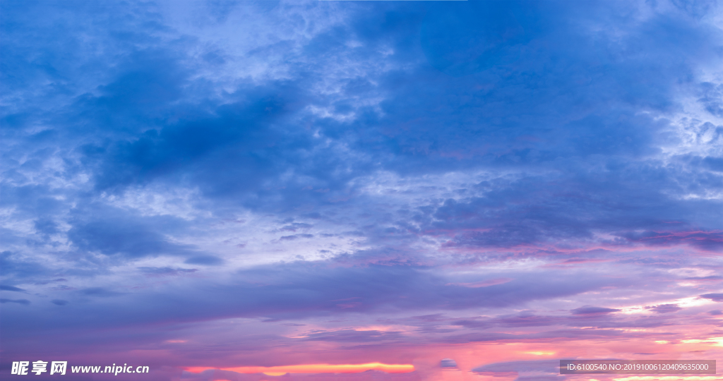 日落晚霞  天空 云 唯美 云