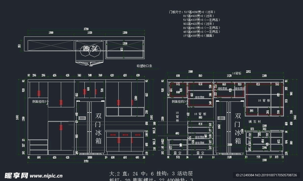 全屋定制之餐边柜设计