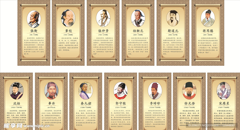 古代科学家  名人名言