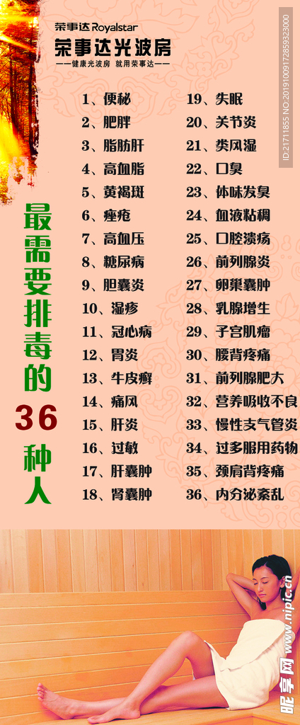 需要排汗的36种人