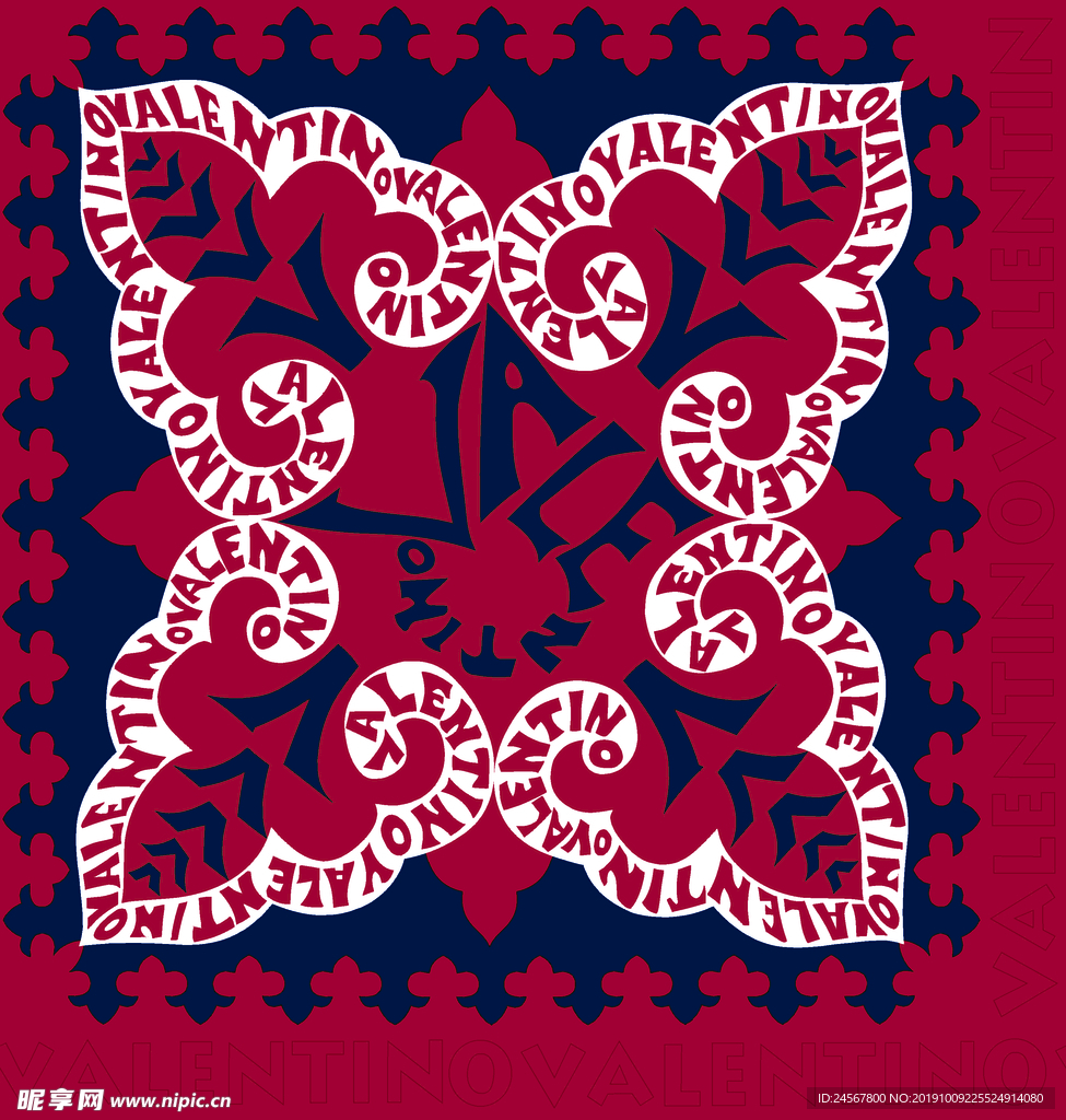 方巾 数码印花 丝巾