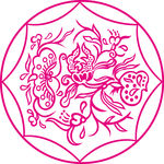 传统花卉图案