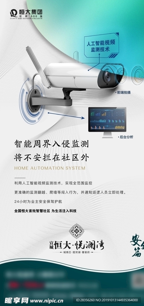 地产 人工智能监测系统 智能化