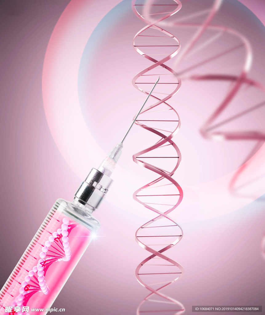 高科技医疗生物研究背景图片