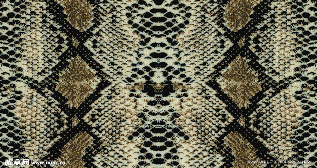 蛇皮 数码印花 蛇纹
