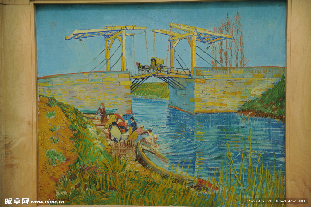 梵高作品 梵高  自画像  油