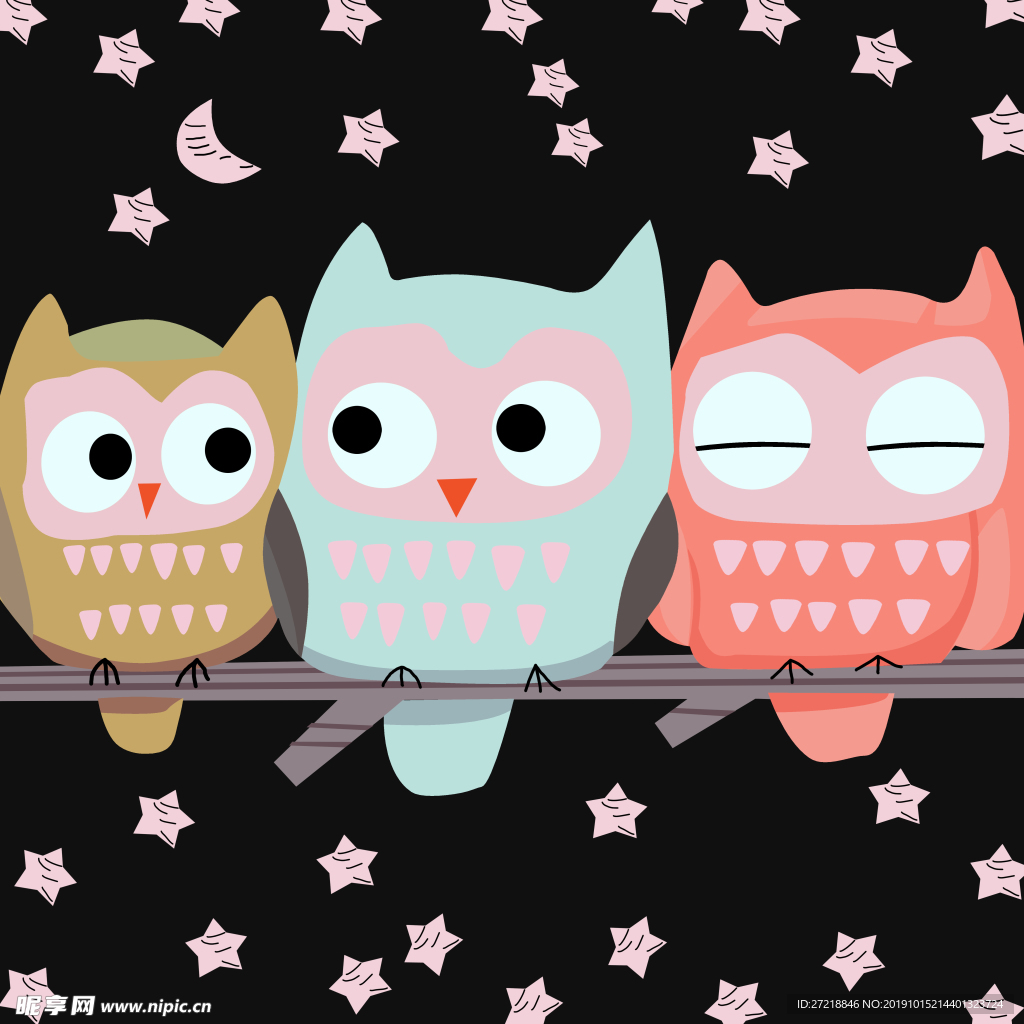 猫头鹰壁纸 抱枕