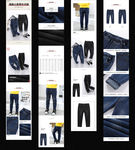 童装裤子详情页