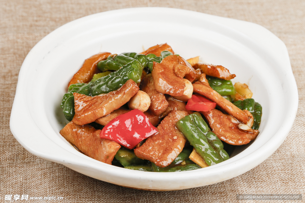 大顶凉瓜焖格格肉