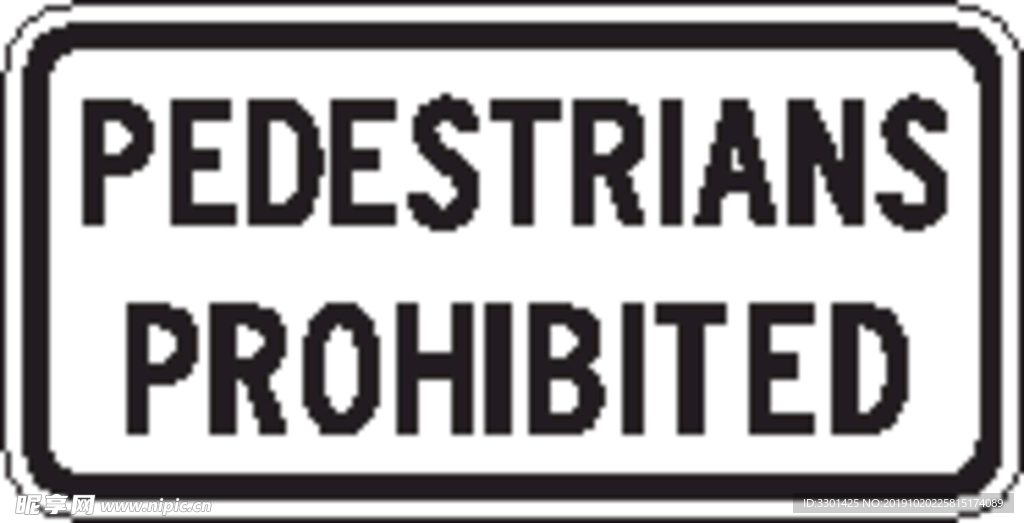 外国交通图标 英文交通图标