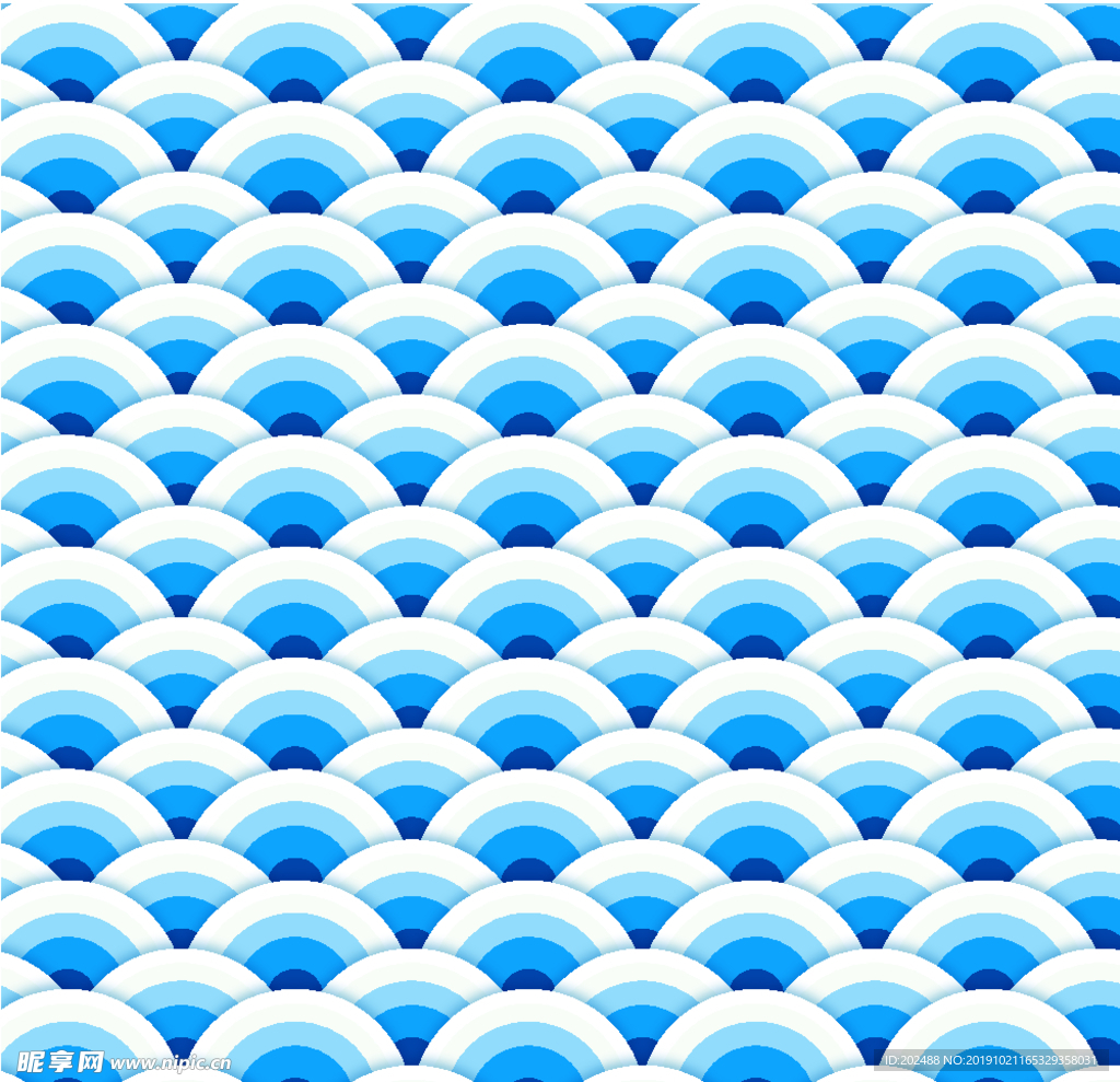 蓝色祥云底纹