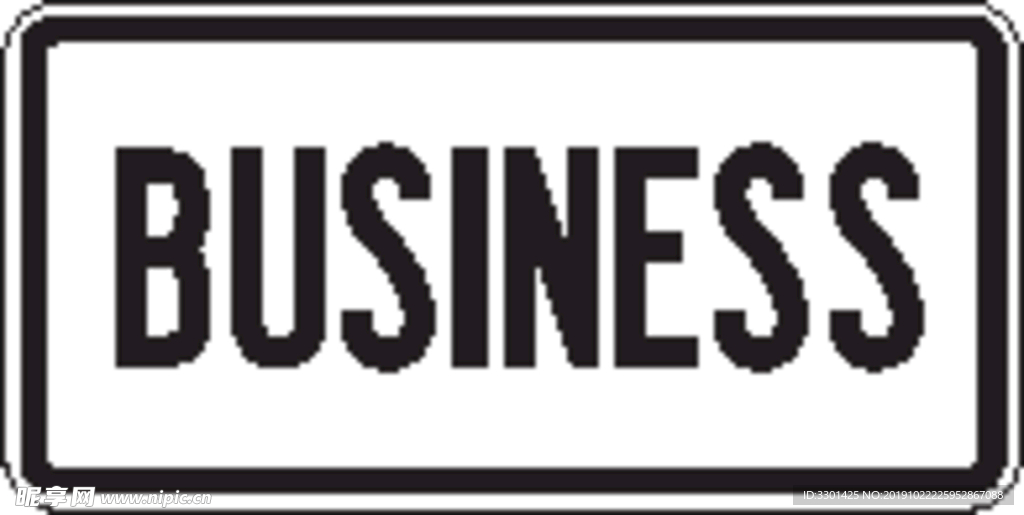 外国交通图标  英文交通图标