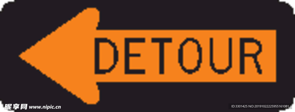 外国交通图标  英文交通图标