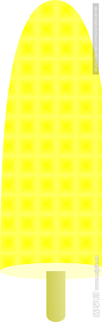 怀旧冰棒矢量素材可编辑