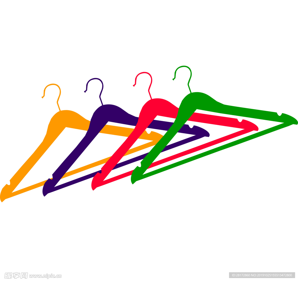 衣架矢量图
