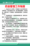 药品管理工作制度