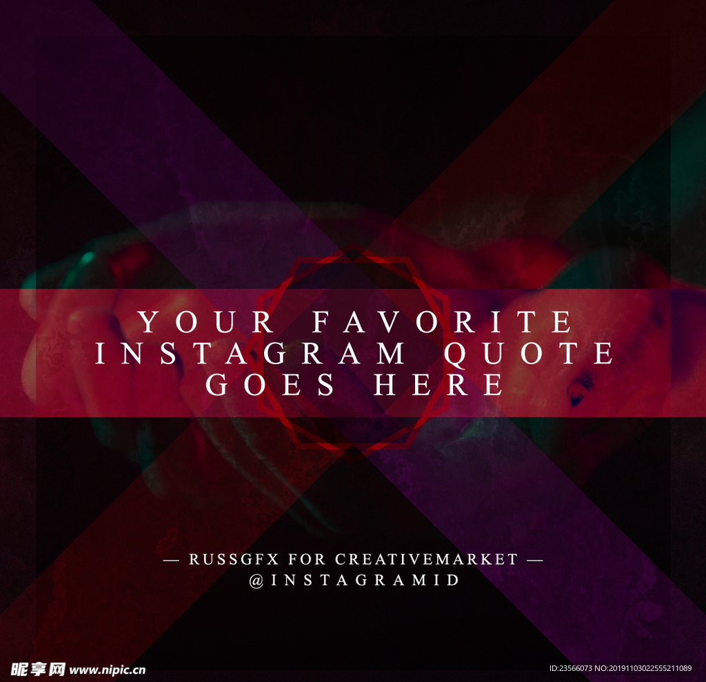 时尚品牌生活广告图