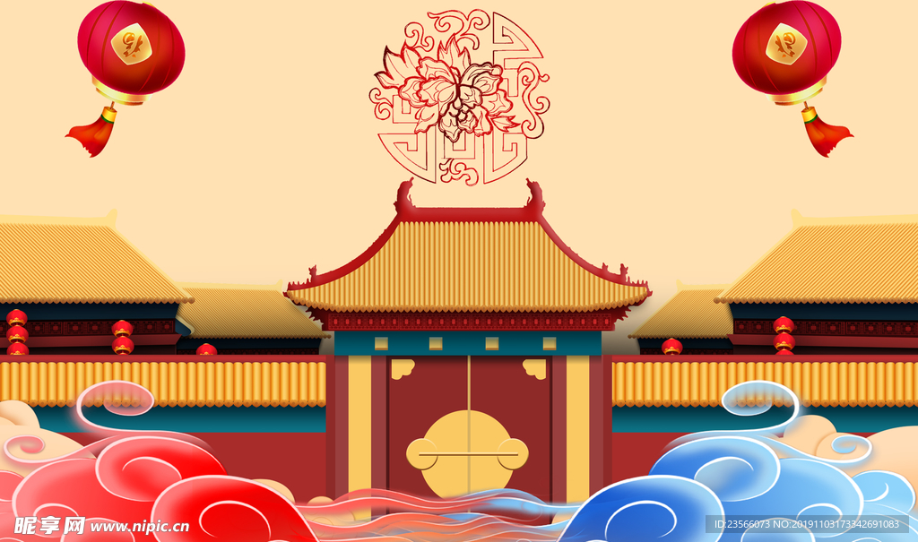 中国风传统花纹图案