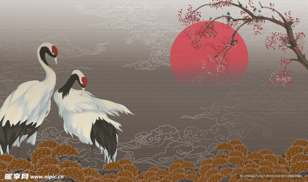 中国风传统花纹图案