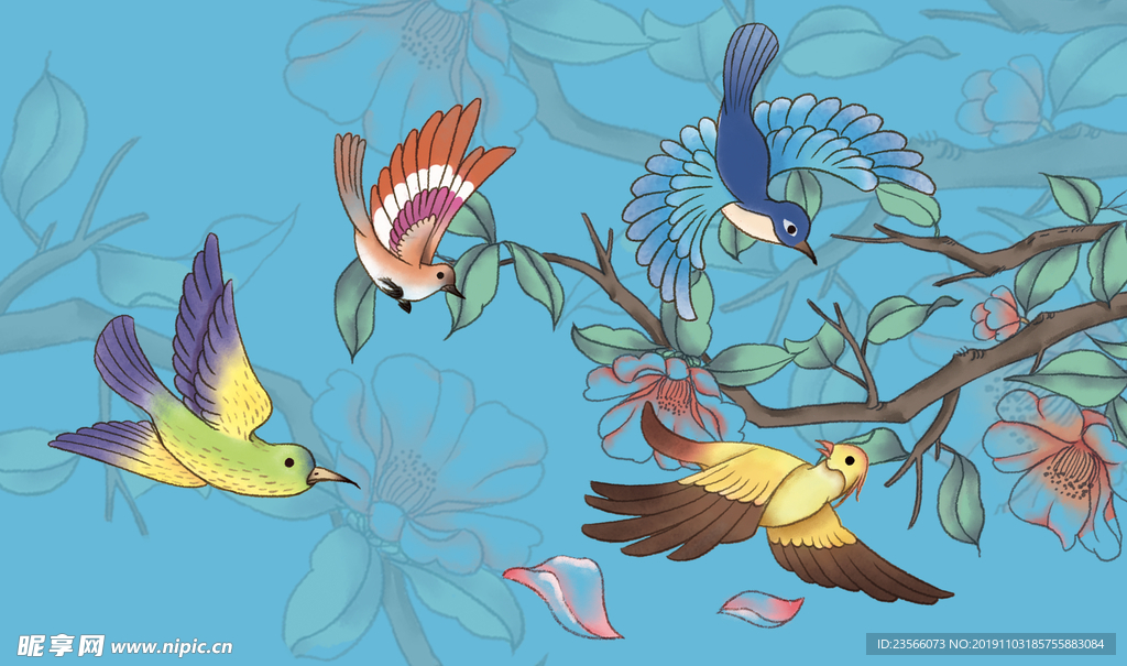 中国风传统花纹图案