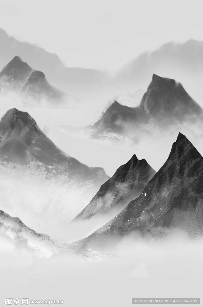 简约水墨装饰画