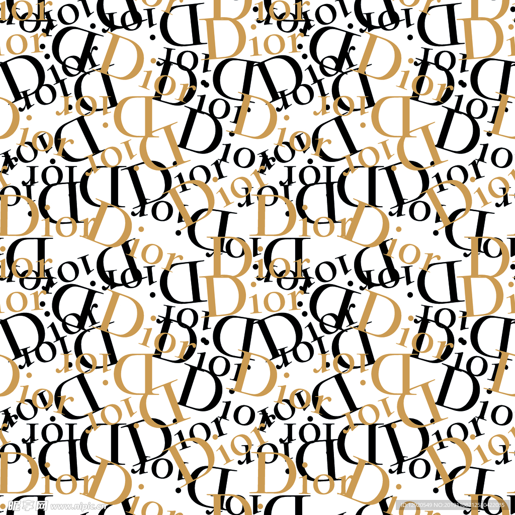 大牌字母迪奥
