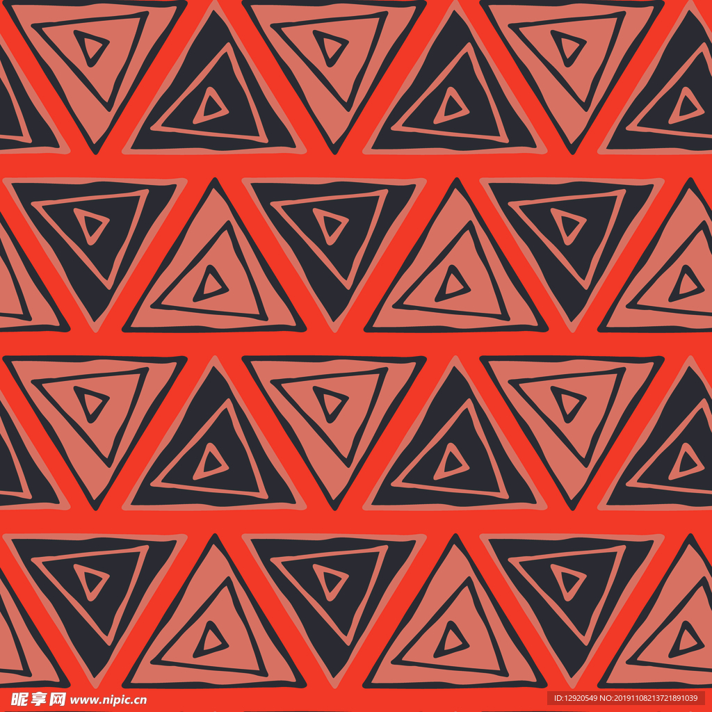 大牌民族风几何