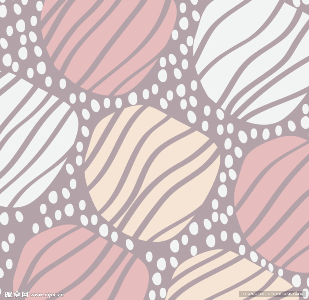 不规则几何花纹