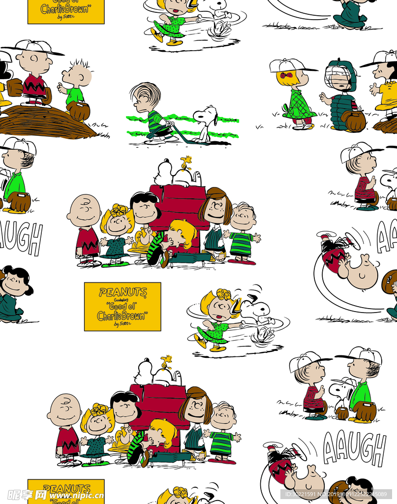 码印花 大牌花 高清 漫画人物