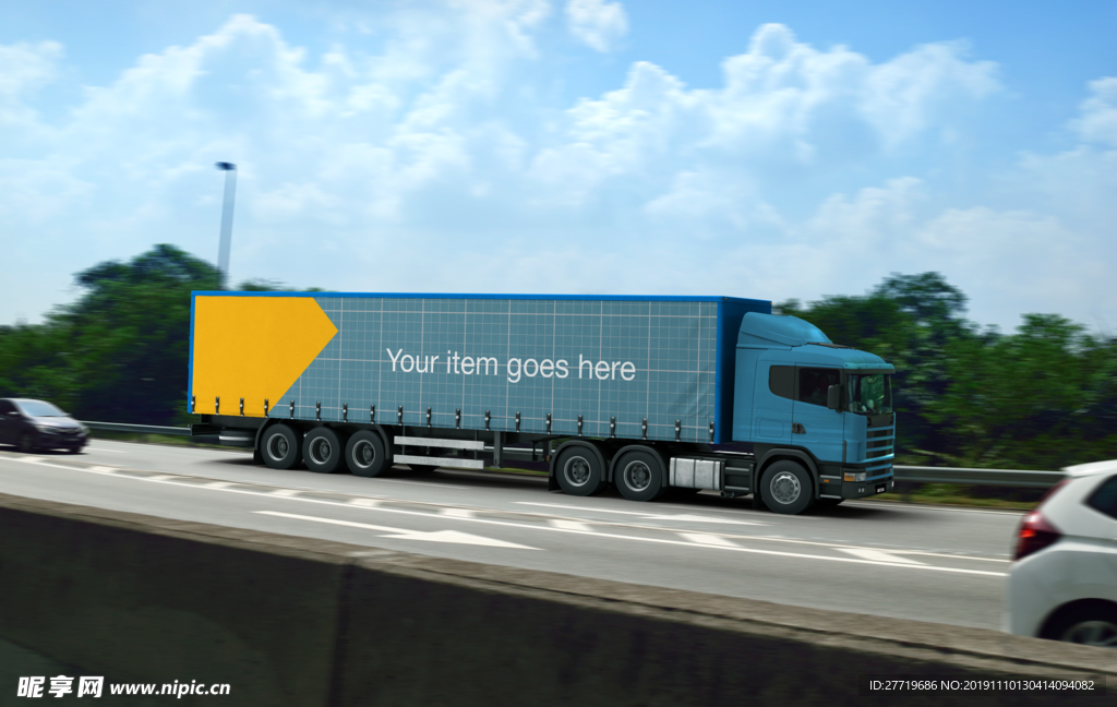 货车样机多视角