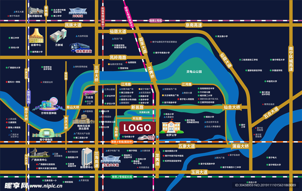 地产区位图  区域图