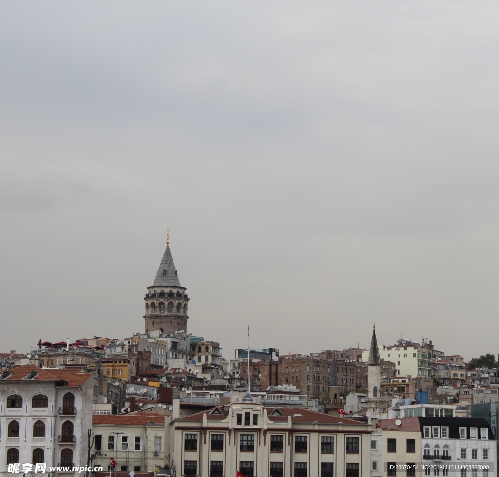 来自伊斯坦布尔的加拉塔卡拉科伊