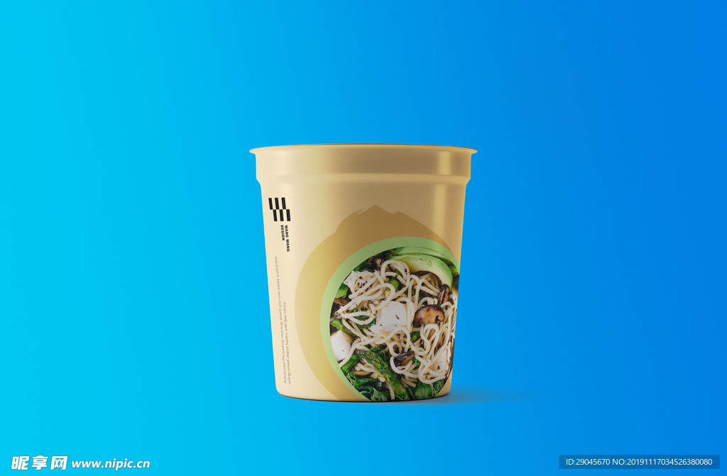 方便面包装样机