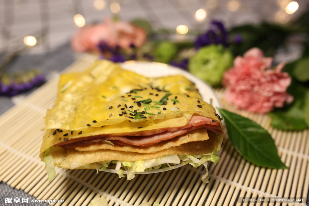 煎饼果子 煎饼 杂粮煎饼