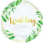 婚礼出场区圆森系