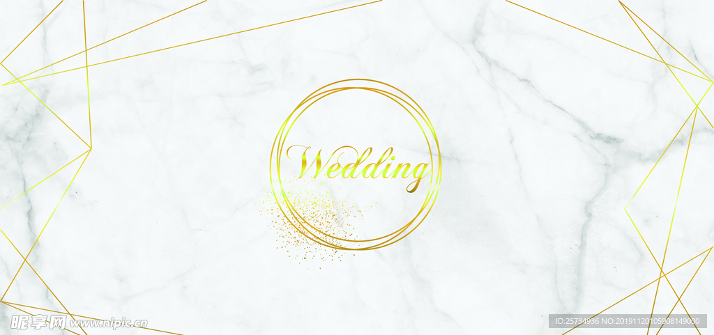 大理石简约婚礼背景