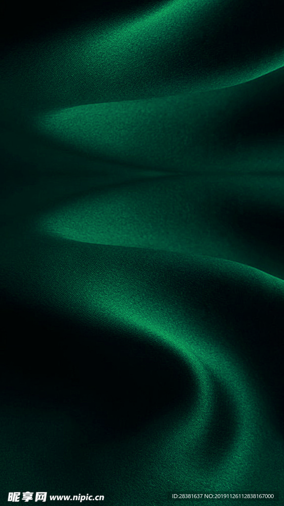 绿色丝绸背景