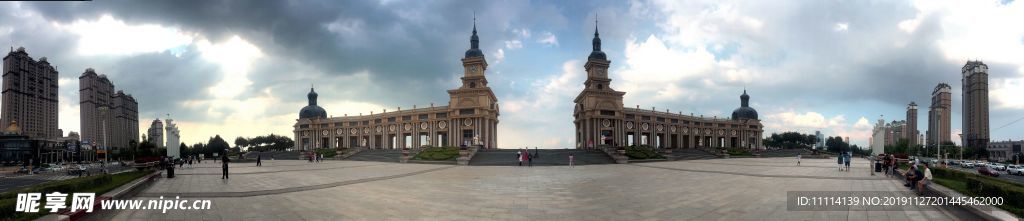 哈尔滨音乐公园风光