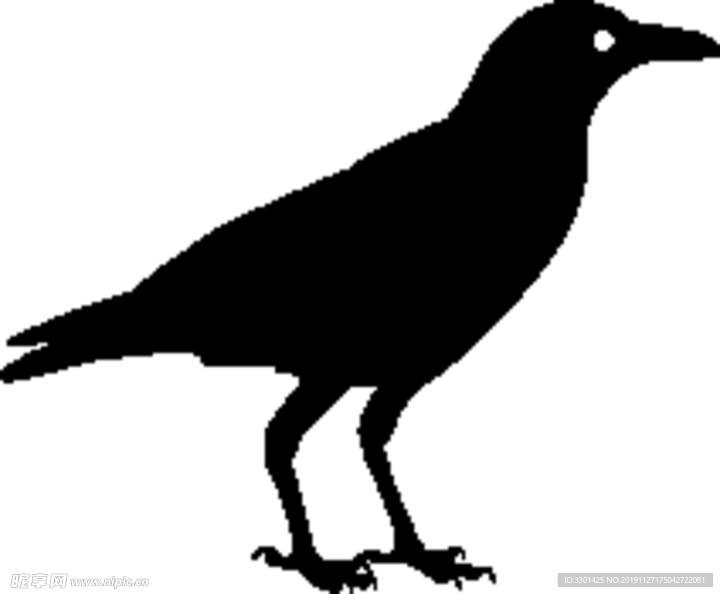 野生动物系列 乌鸦剪影